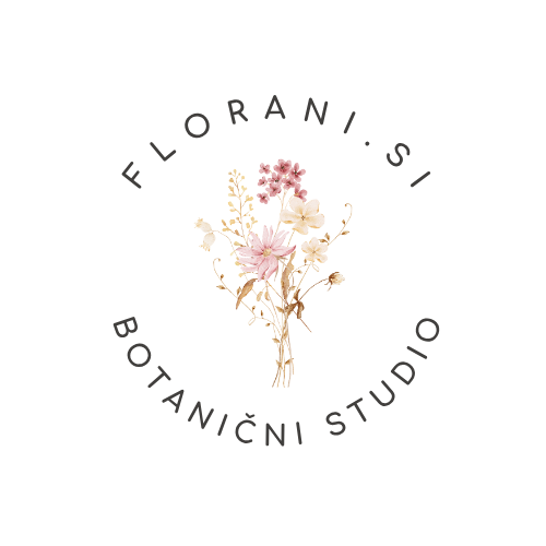 Florani.si botanični studio logo.